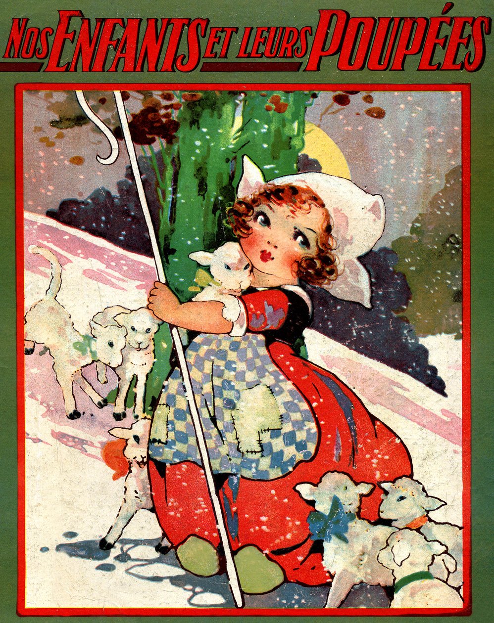 En lille hyrde, ca. 1920 (illustration) af Agnes Richardson