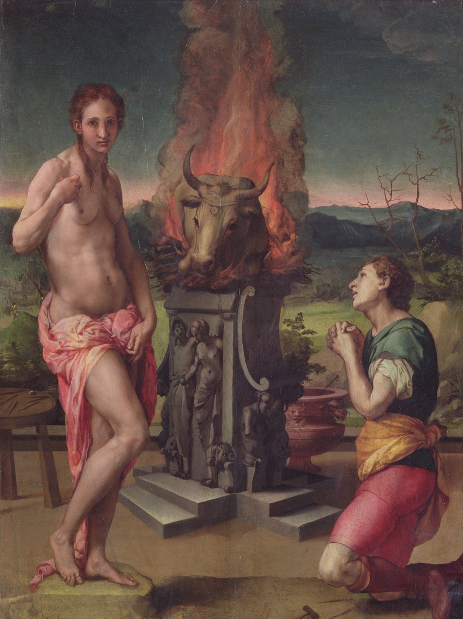 Galatea og Pygmalion, ca. 1529 af Agnolo Bronzino