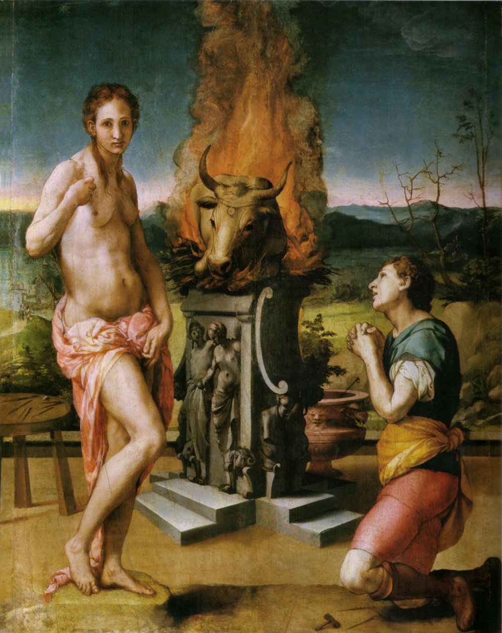 Pygmalion og Galathea af Agnolo Bronzino