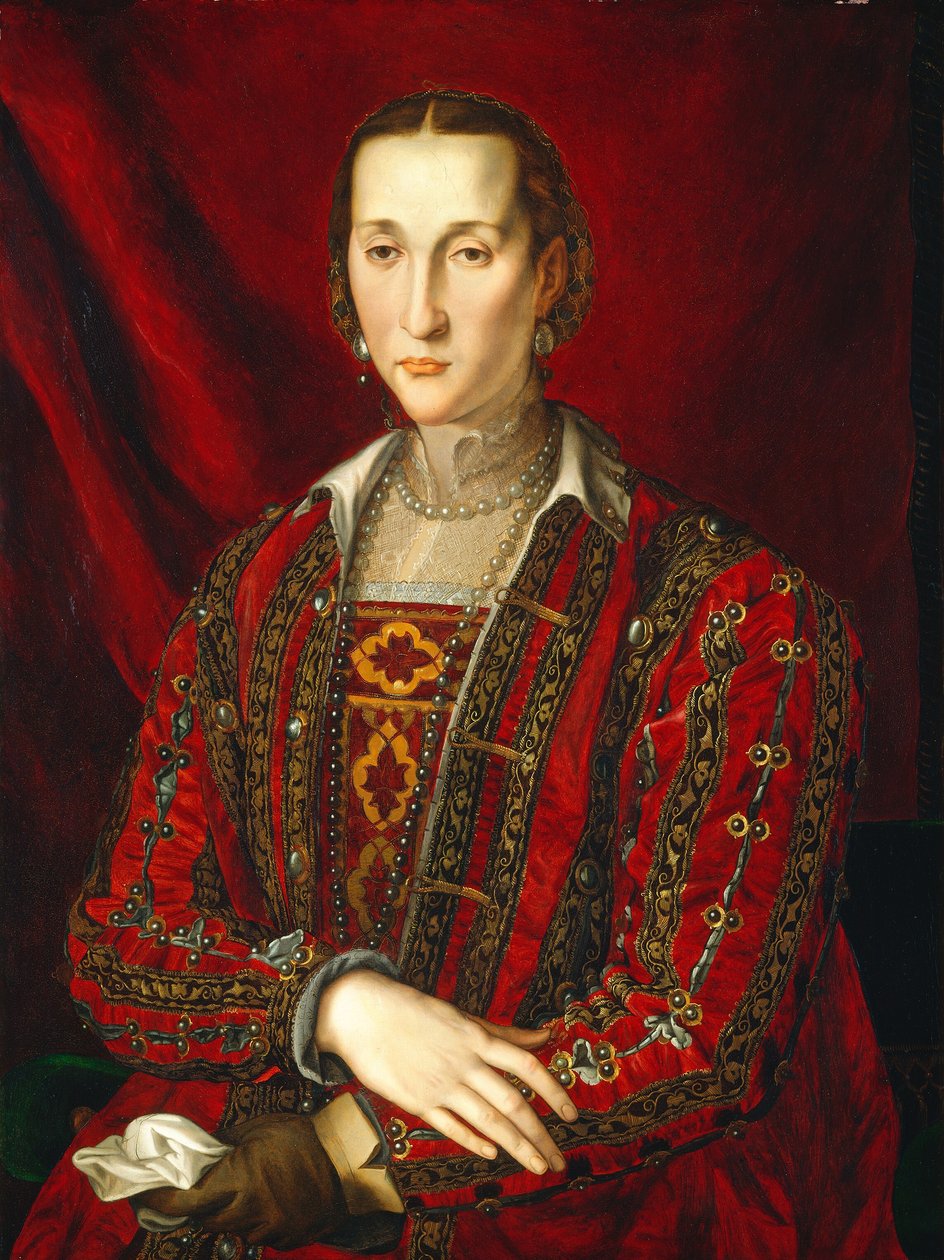 Eleanor af Toledo af Agnolo Bronzino