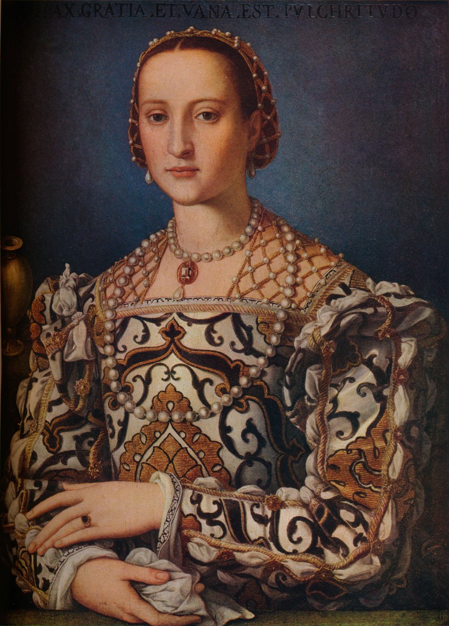 Eleanor af Toledo, c1559 af Agnolo Bronzino