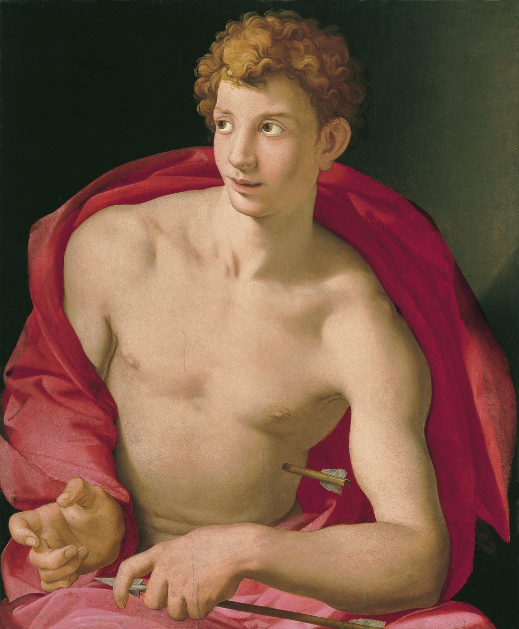 Sankt Sebastian, 1533 af Agnolo Bronzino