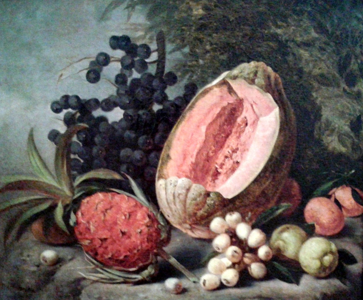 Græskar og ananas af Agostinho Jose da Mota
