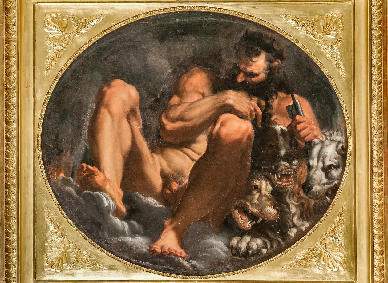 Pluto af Agostino Carracci