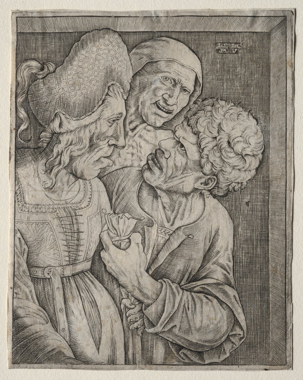Den rige gamle kvinde af Agostino Veneziano