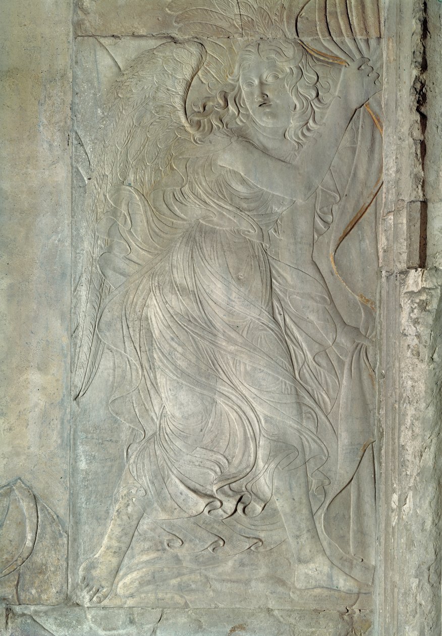 An Angel, ca. 1450-55 (marmor) af Agostino di Duccio