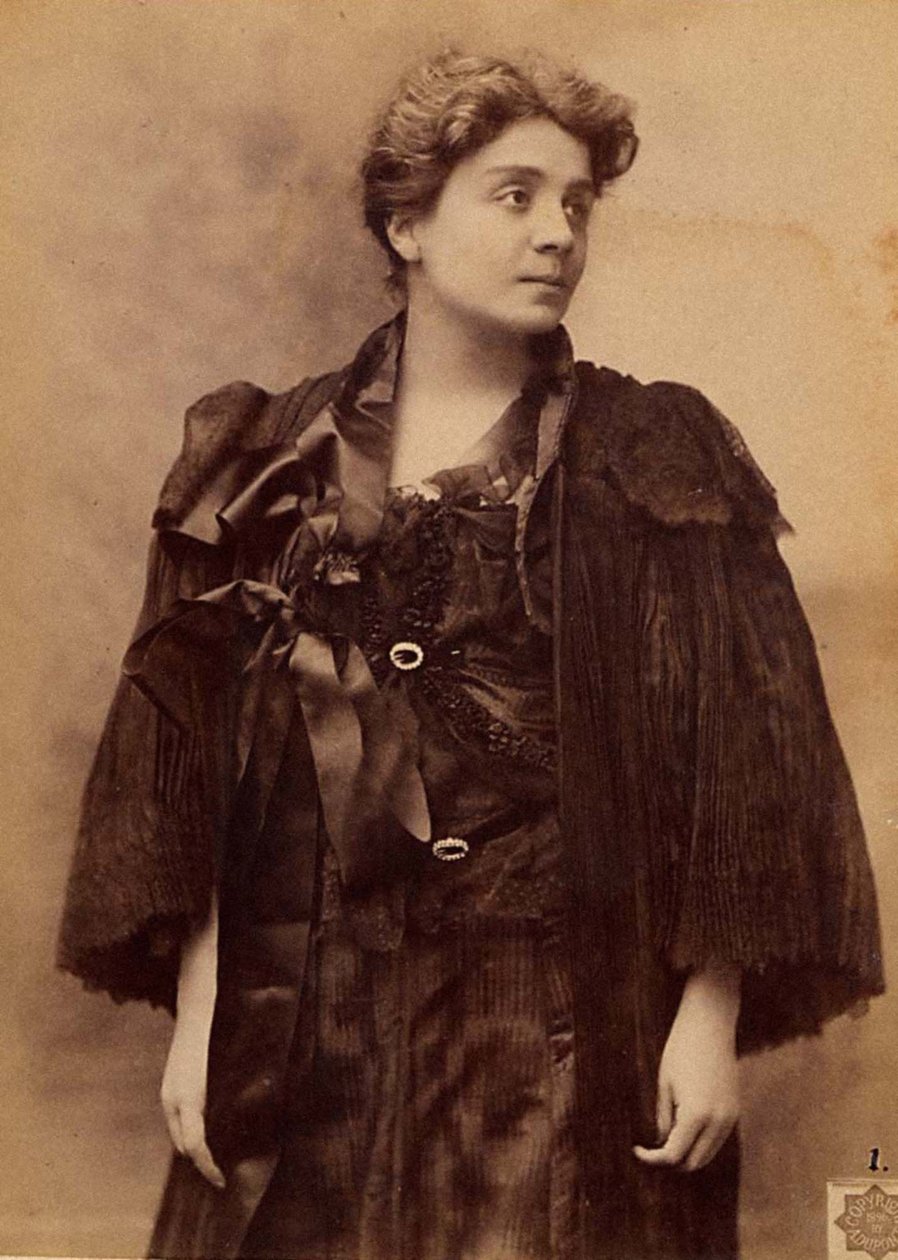 Eleonora Duse, New York af Aime (after) Dupont