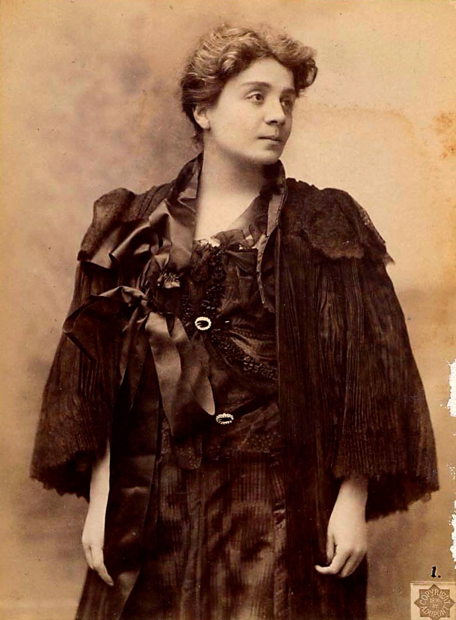 Eleonora Duse, italiensk skuespillerinde, 1896 af Aime Dupont