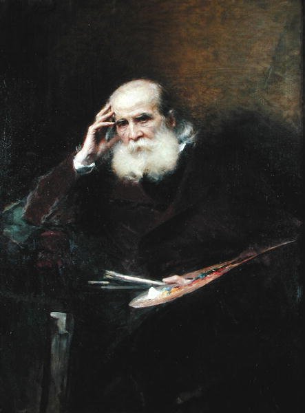 Ernest Hebert (1817-1908) 1905 af Aimé Nicolas Morot