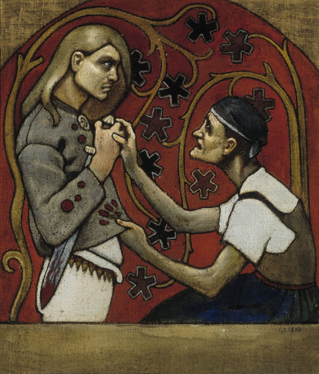 Brodermordet af Akseli Gallen Kallela
