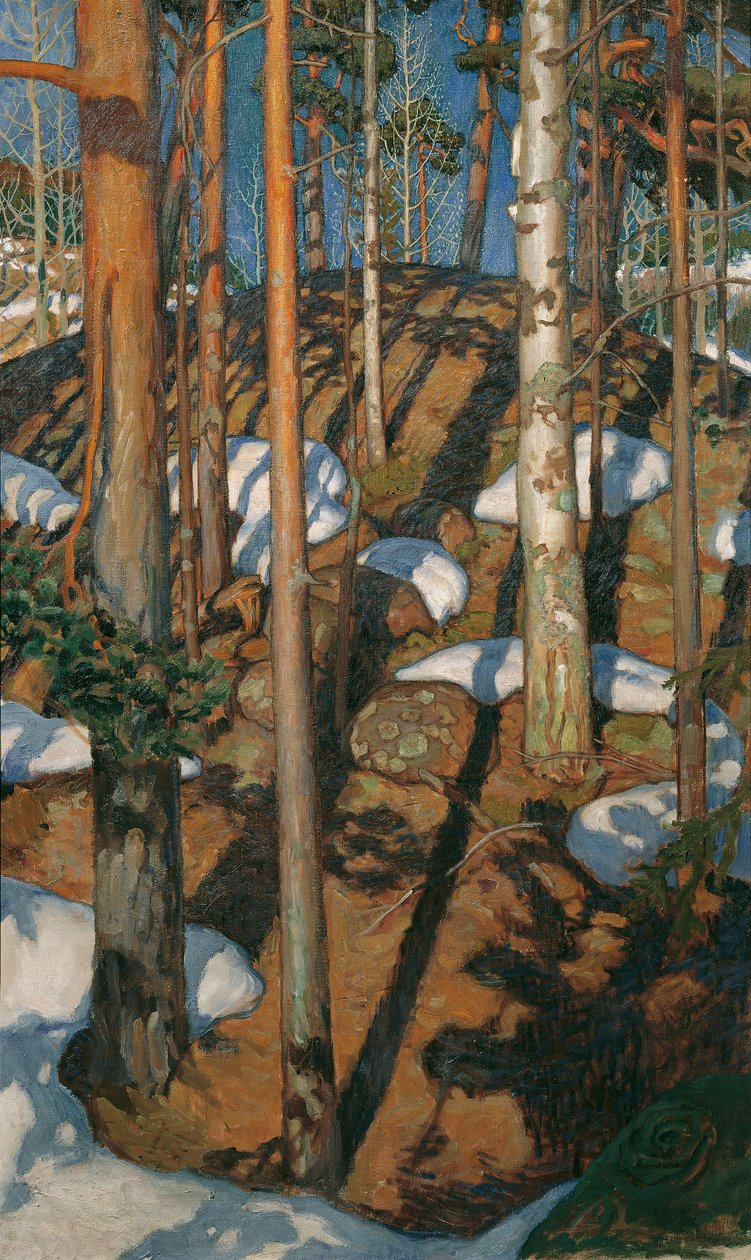 Forår, ca. 1900. af Akseli Gallen Kallela