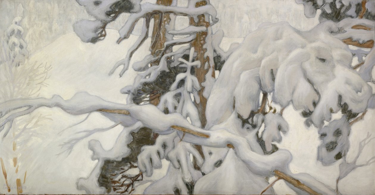 Vinter, 1902 af Akseli Gallen Kallela