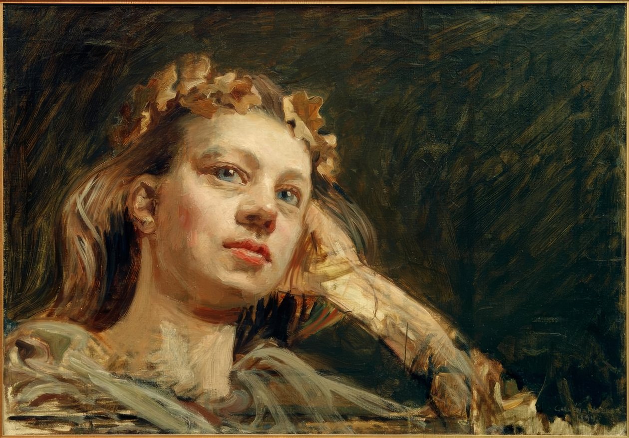 Heroisk portræt af Maria af Akseli Valdemar Gallen Kallela