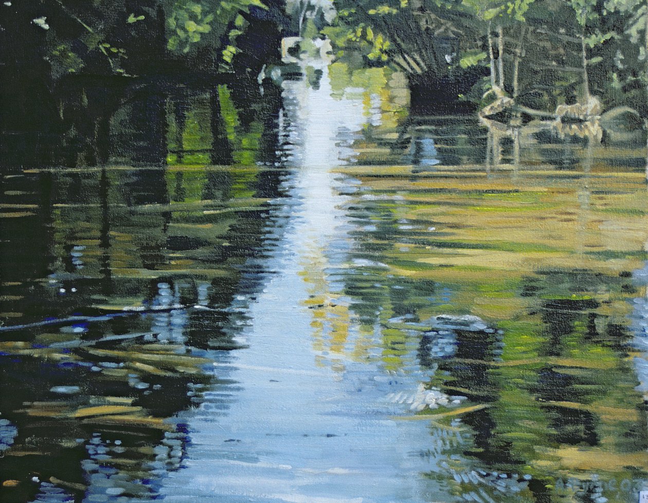 Shimmering River, 2003 af Alan Byrne