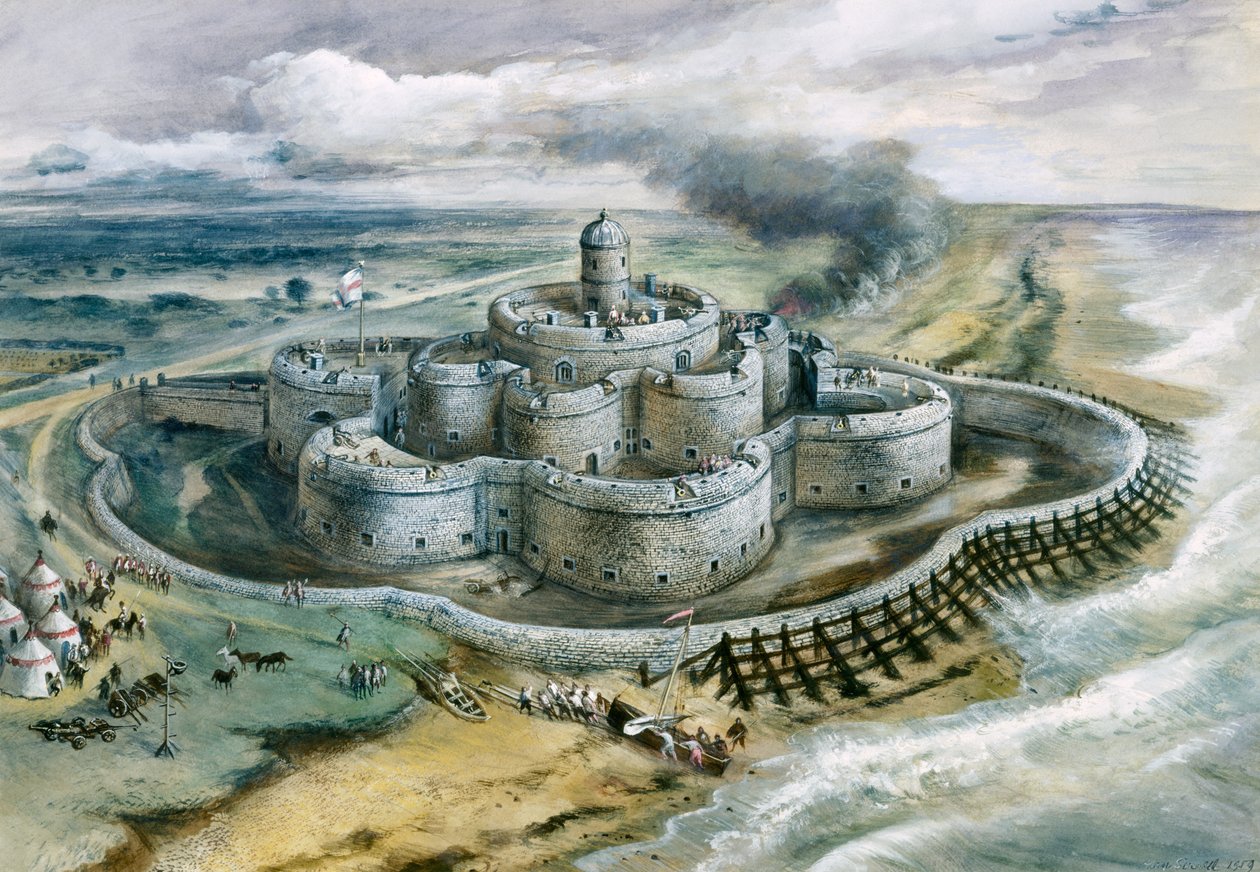 Deal Castle, 1540, c1960