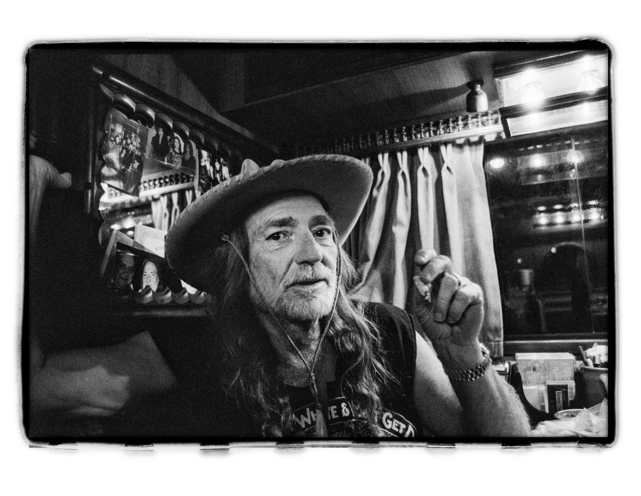 Willie Nelson - Austin, Texas, 2007 (foto) af Alan Messer