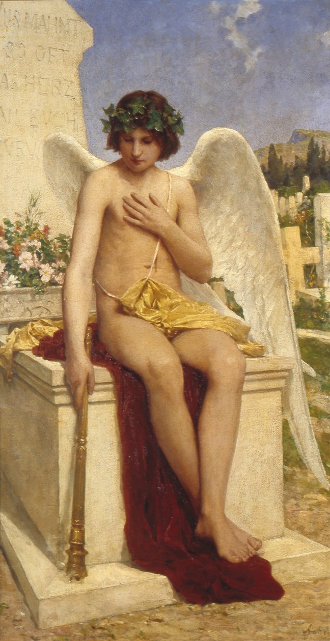 Dødens geni af Albert Anker