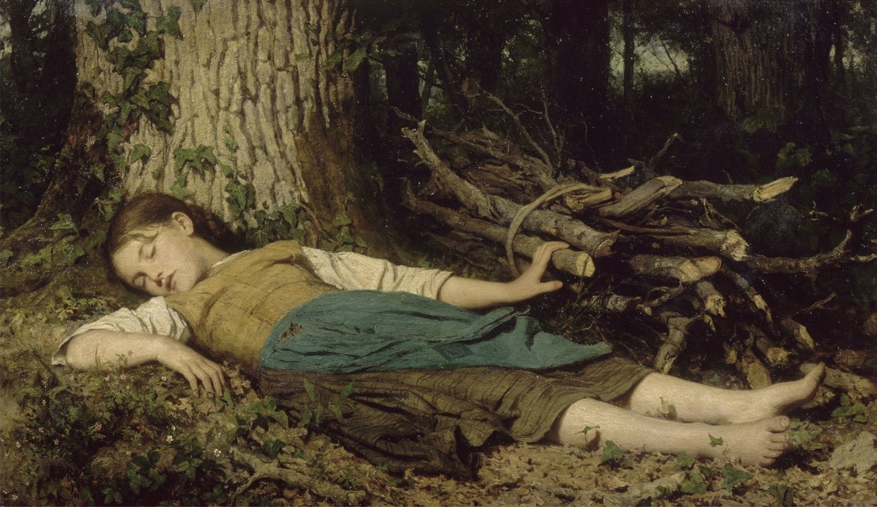 I skoven af Albert Anker