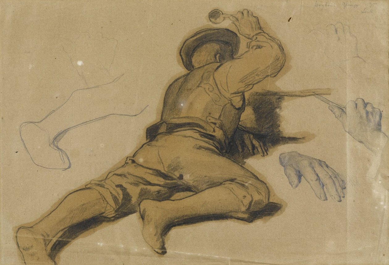 Undersøgelse af Die Kappeler Milchsuppe af Albert Anker