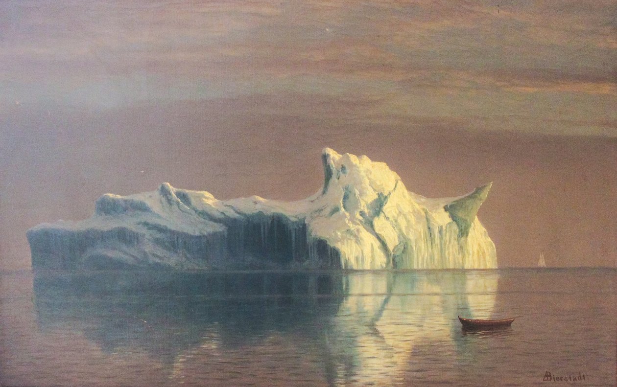 Isbjerget af Albert Bierstadt