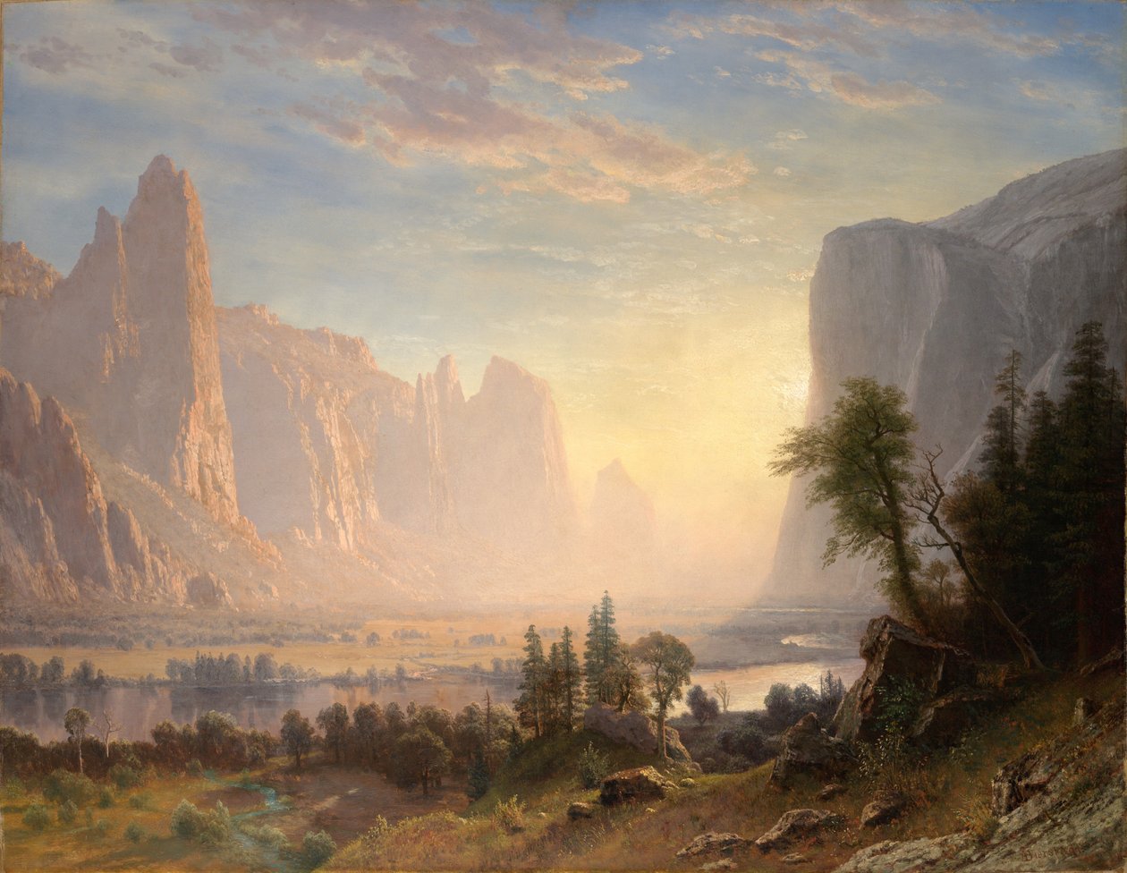Yosemiternes dal af Albert Bierstadt
