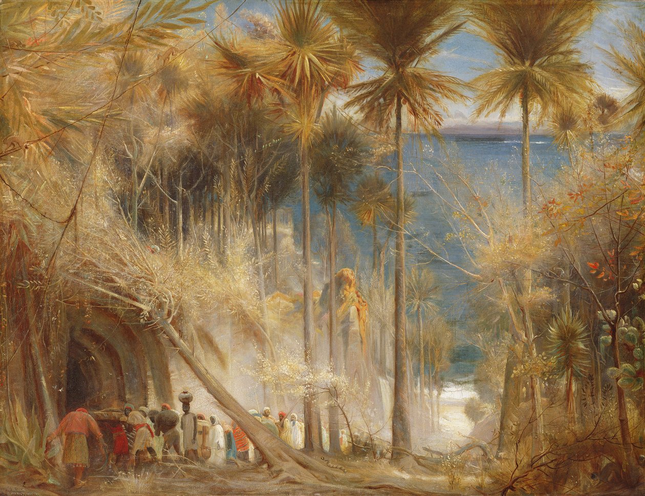 Ali Baba og de fyrre tyve af Albert Goodwin