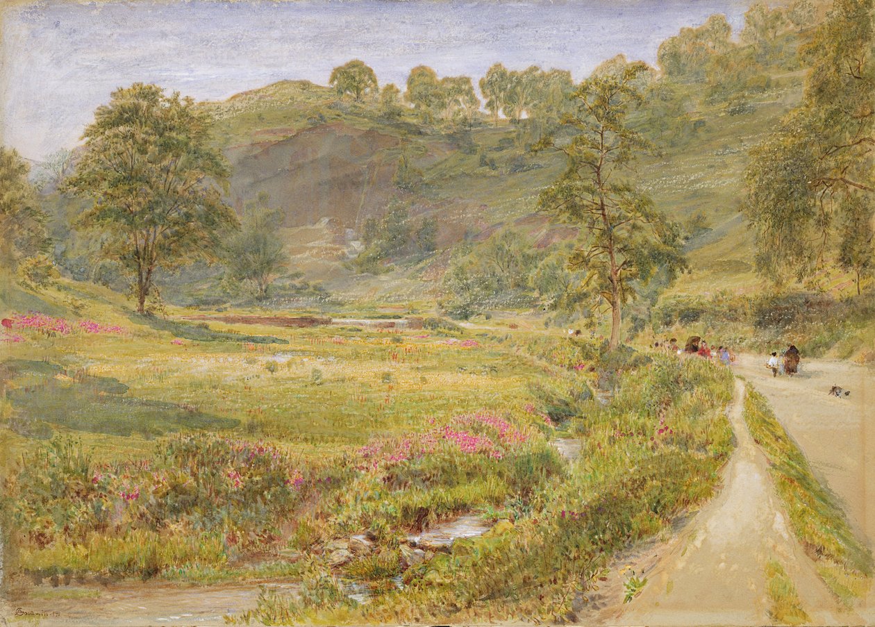 Matlock, 1871 af Albert Goodwin