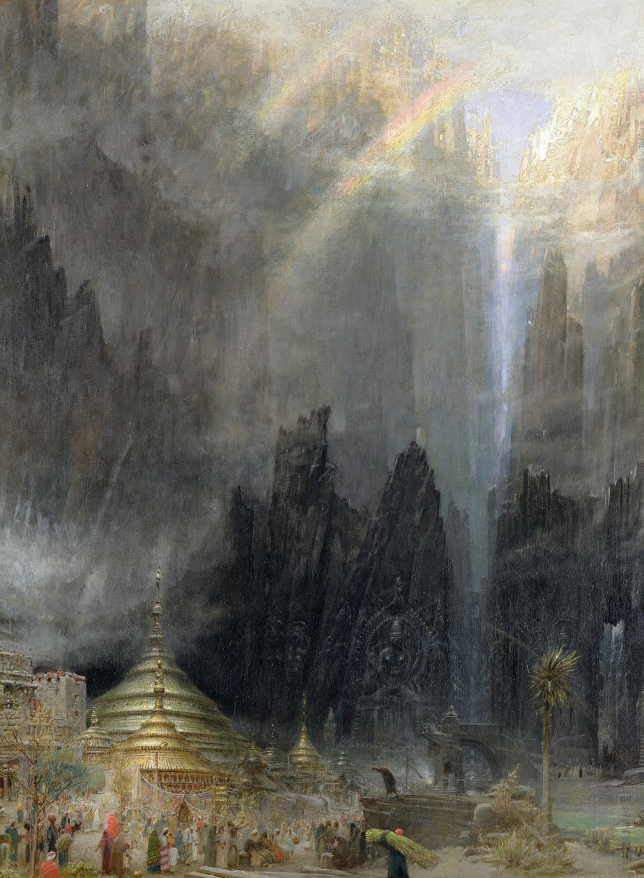 Under verdens tag, 1897 af Albert Goodwin