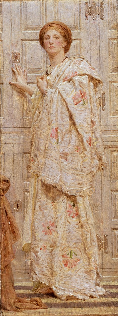 Et broderi af Albert Joseph Moore