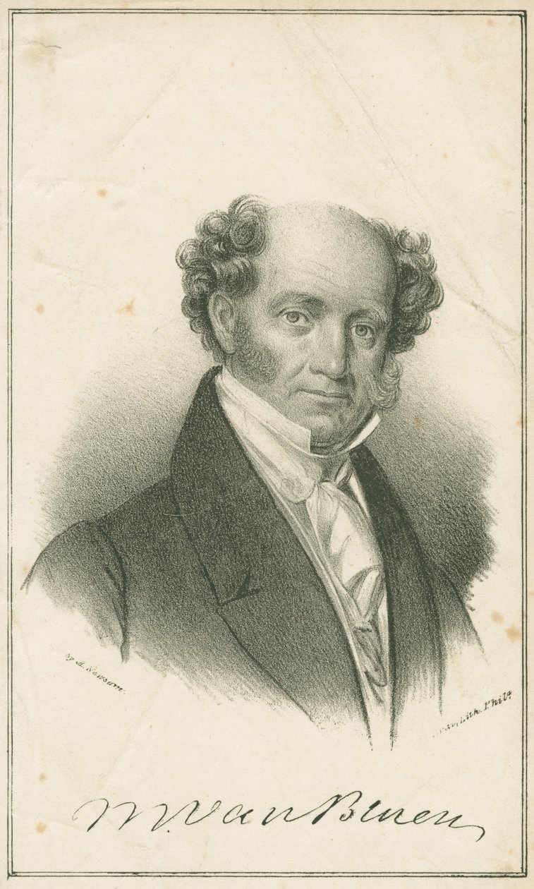 Martin Van Buren, 1840 af Albert Newsam