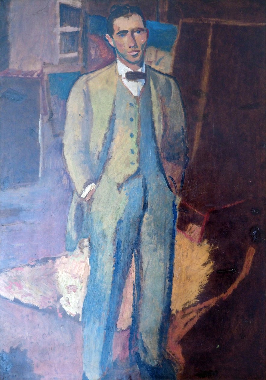 Selvportræt af Albert Weisgerber