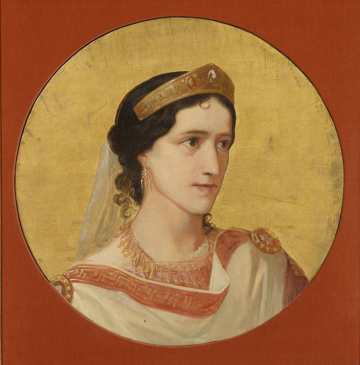 Elisa Rachel som Phèdre af Albert Anker