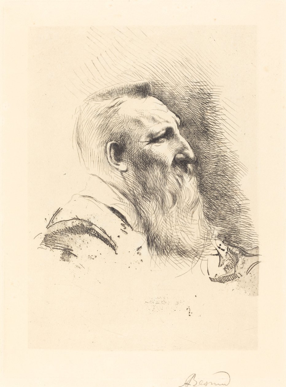 Auguste Rodin af Albert Besnard