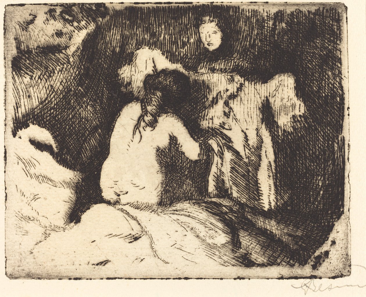 Rejsning (Le-håndtag) af Albert Besnard