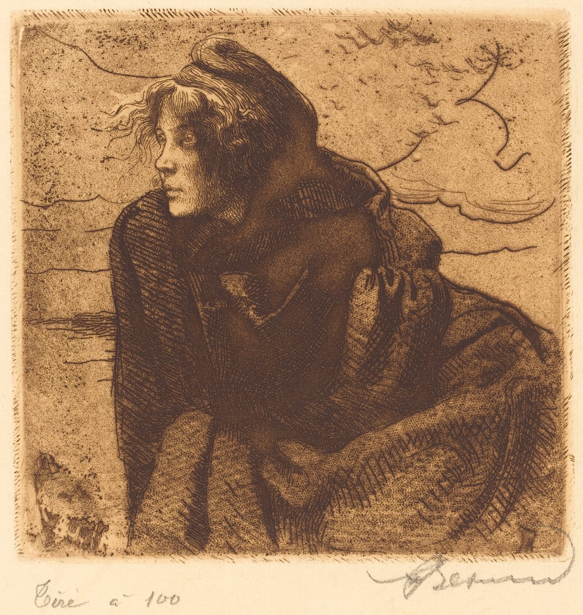 Melankoli (Melankoli) af Albert Besnard