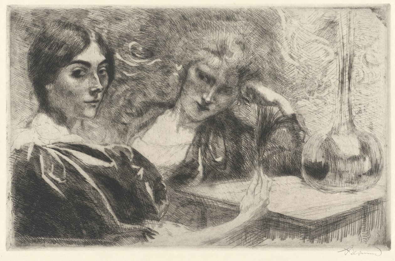 Morfinmisbrugere (morfinomaner) af Albert Besnard