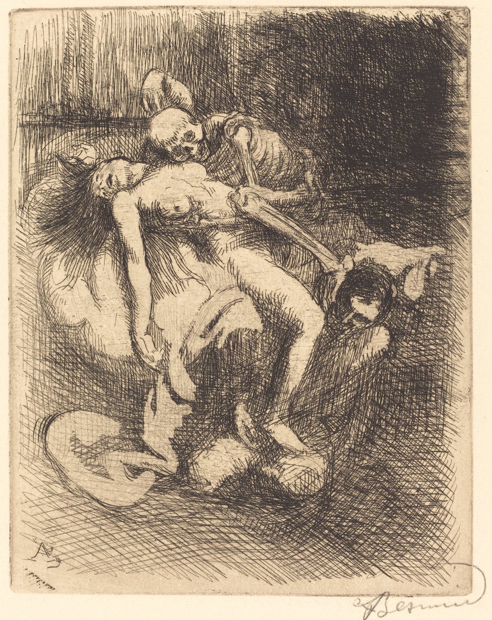Besiddelse (La possession) af Albert Besnard