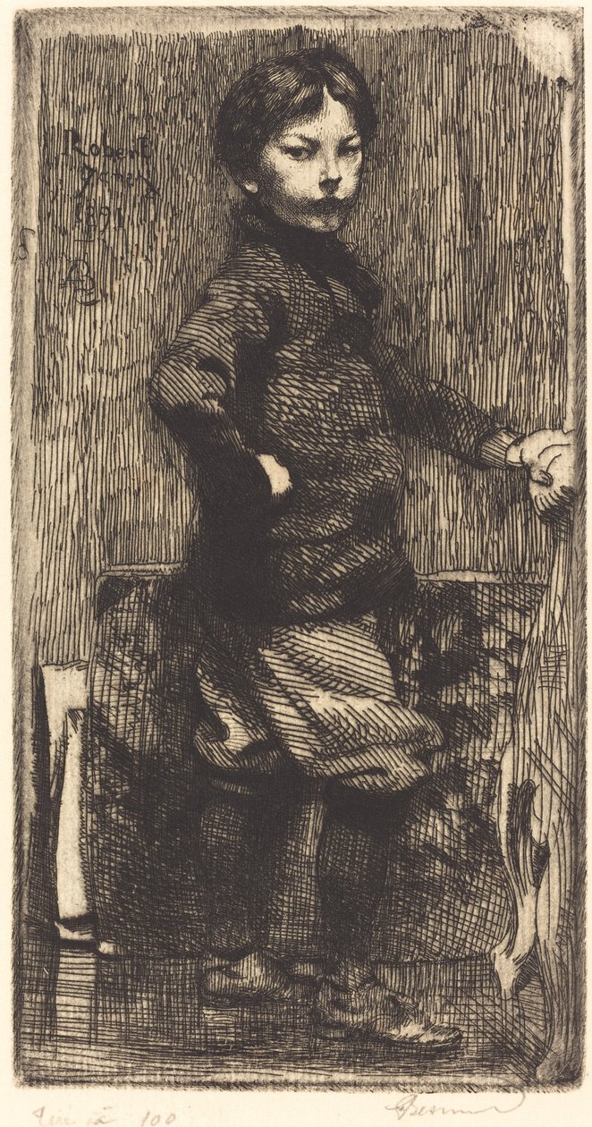 Robert Besnard af Albert Besnard