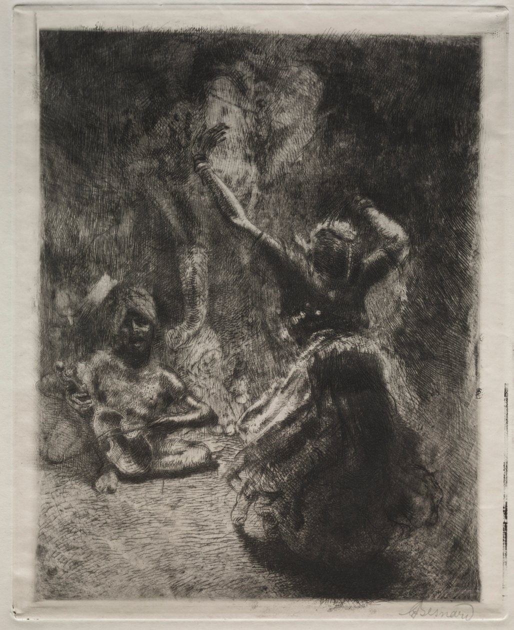 Danseren, omkring 1900. af Paul Albert Besnard