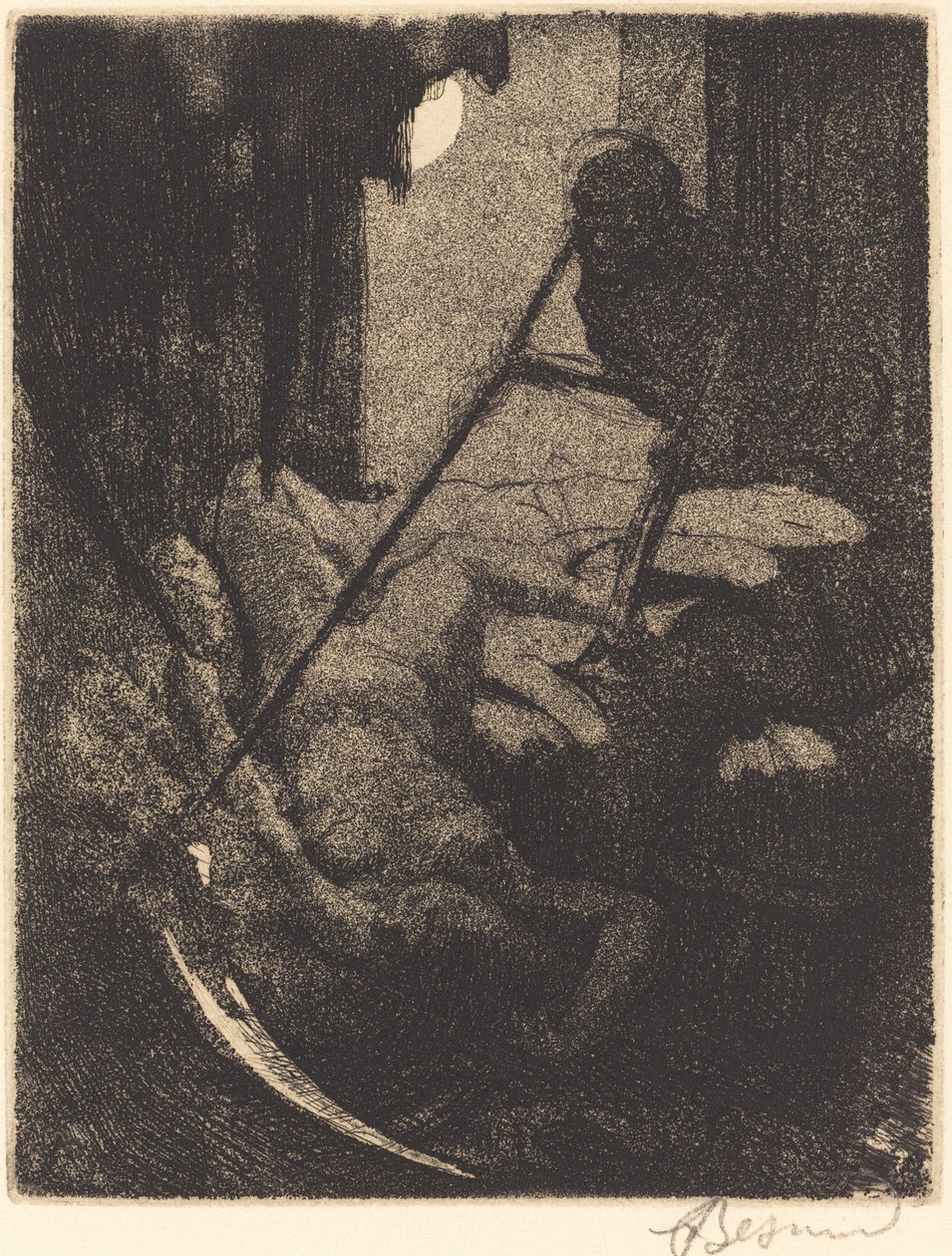 Mysteriet (Le mystère) af Albert Besnard