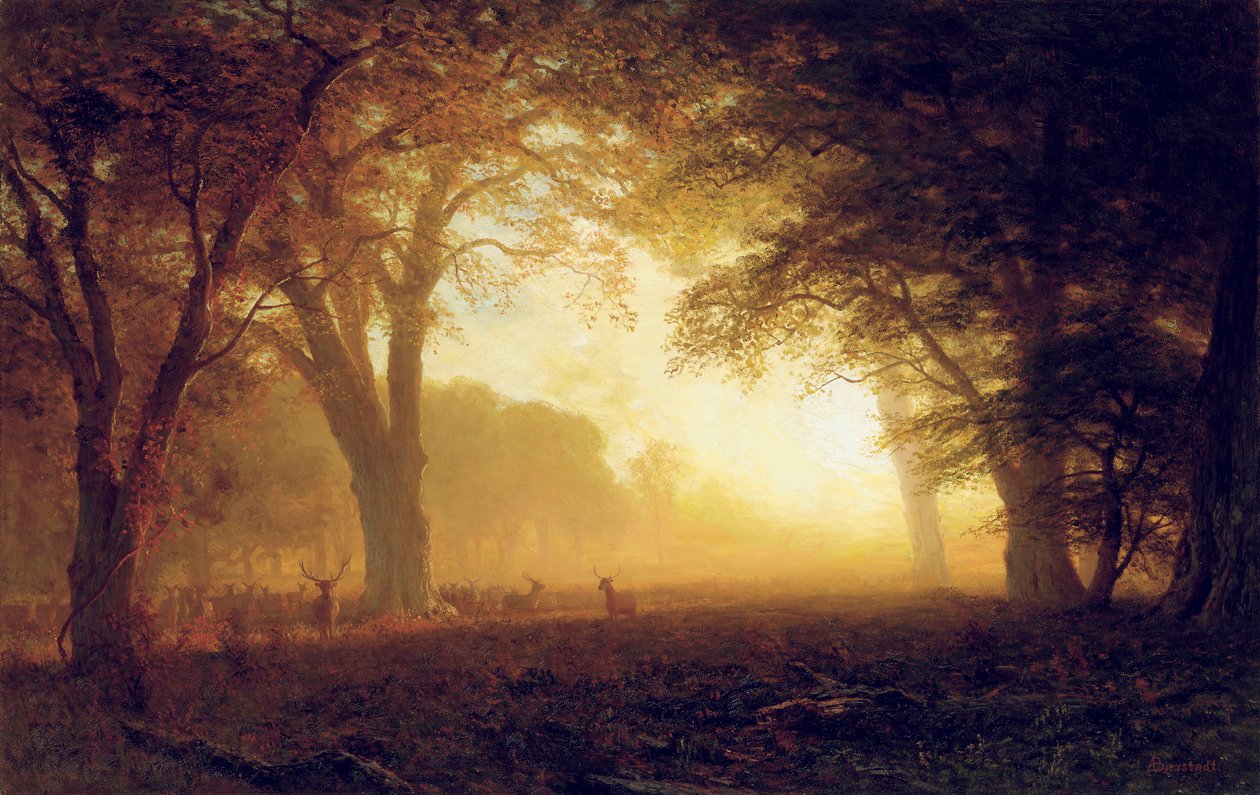 Californiens gyldne lys af Albert Bierstadt
