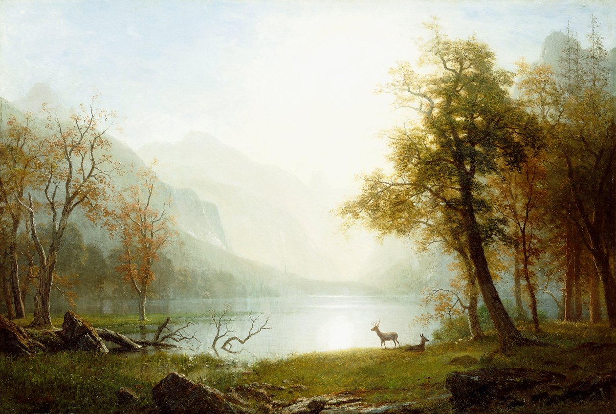 Valley i Kings Canyon, af Albert Bierstadt