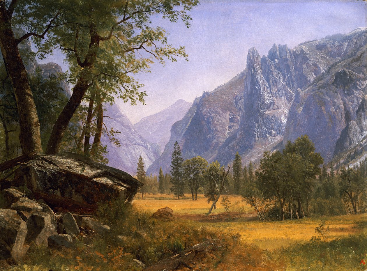 Yosemite Valley af Albert Bierstadt