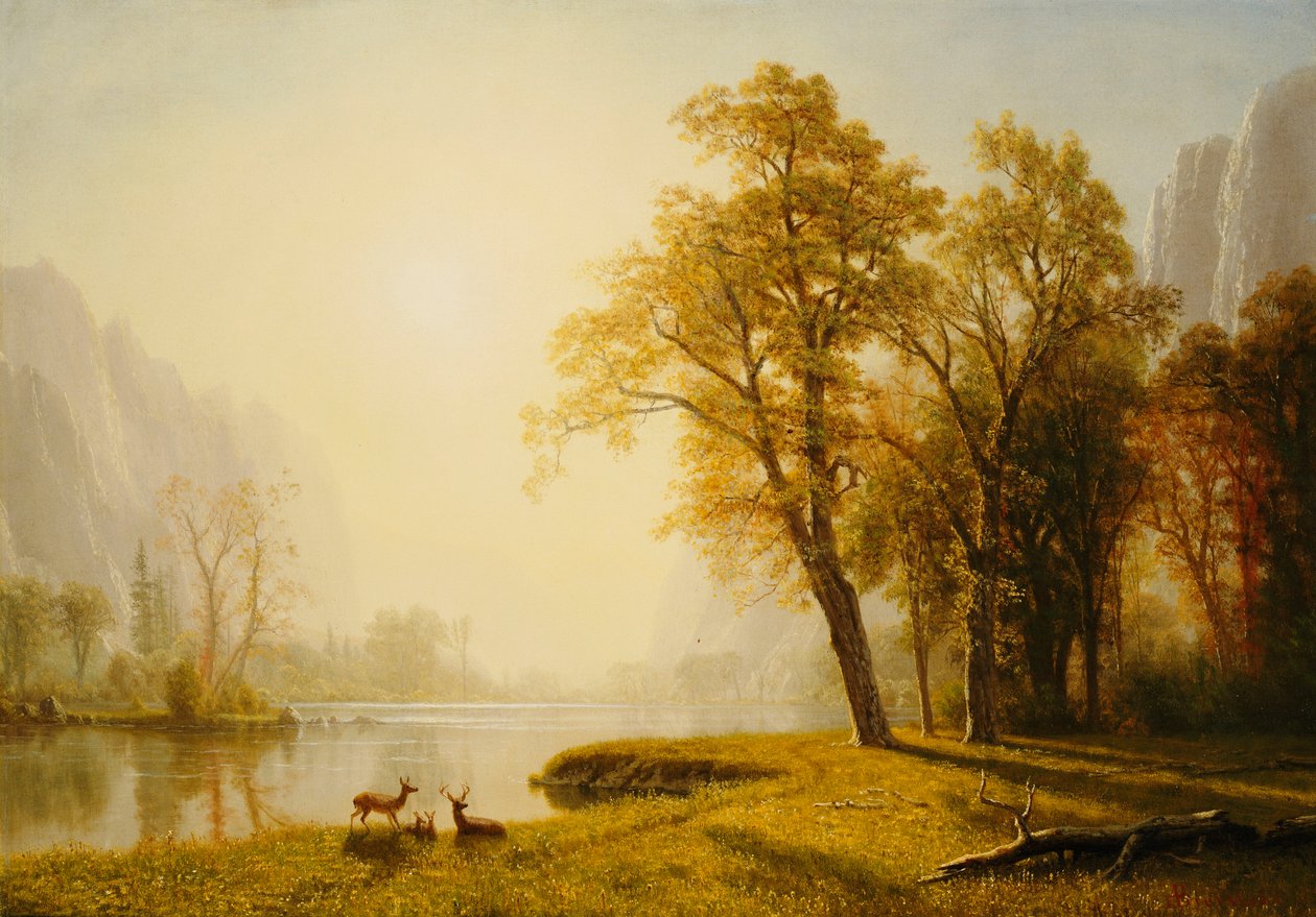 Yosemite Valley af Albert Bierstadt