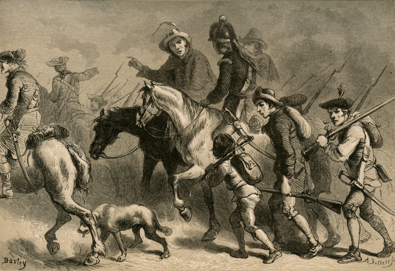New England Yeomanrys opstand, 1877. af Albert Bobbett