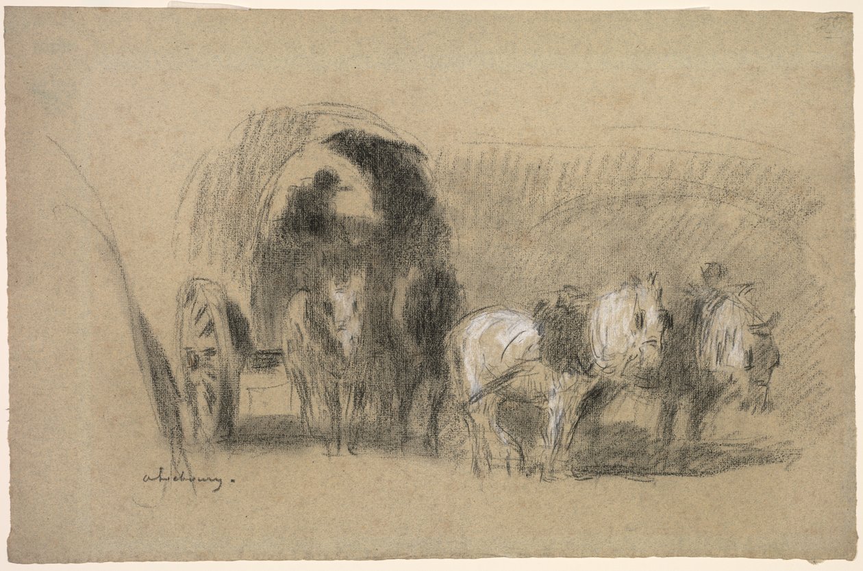 En Møllervogn af Albert Charles Lebourg
