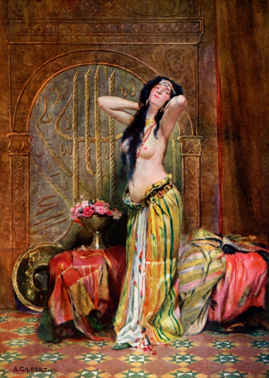 Østerpige, 1908-1909. af Albert Gilbert