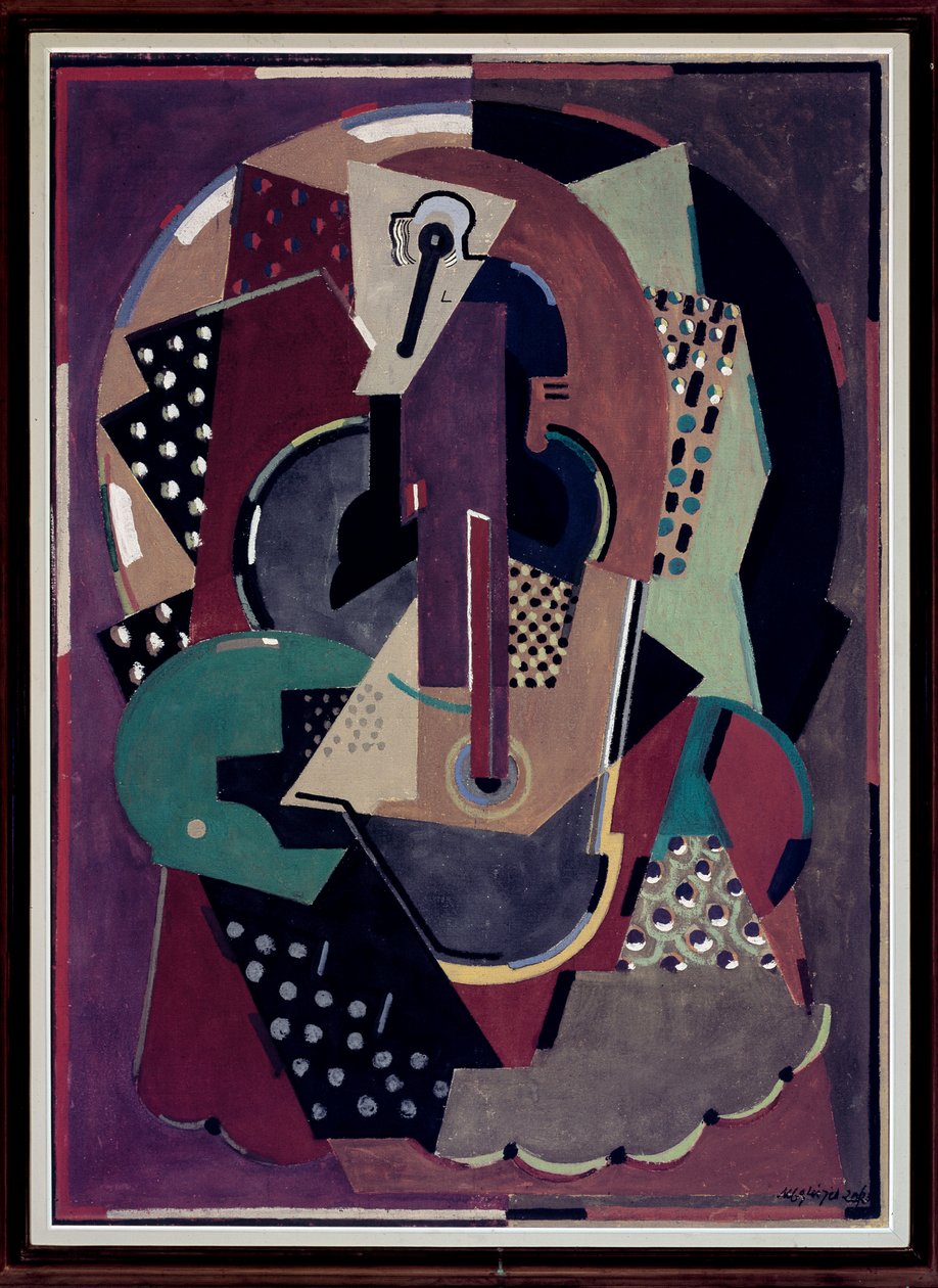 Komposition (olie på lærred) af Albert Gleizes