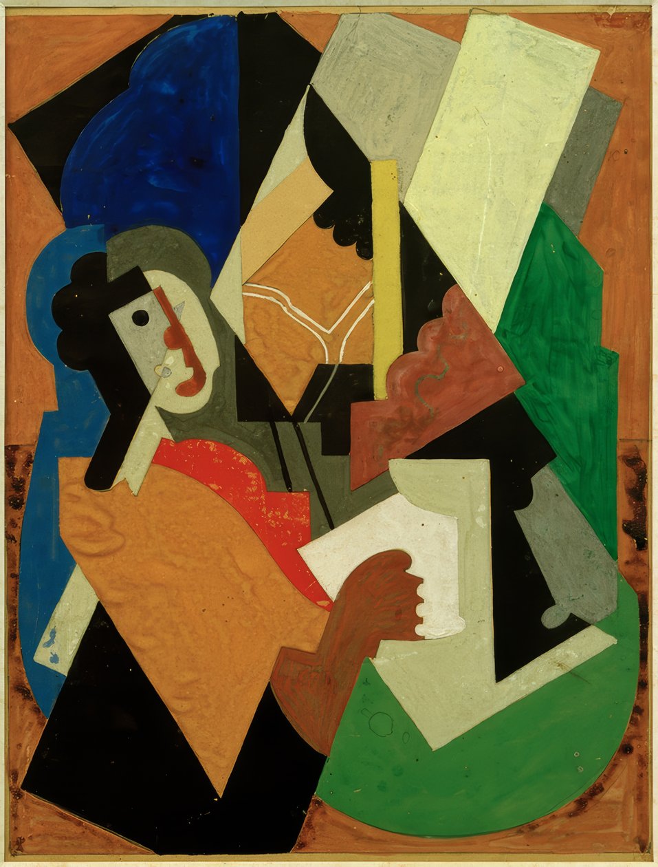 Kvinden ved bordet af Albert Gleizes