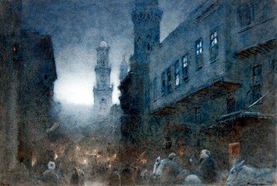 Cairo af Albert Goodwin